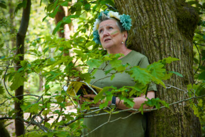 'CANOPY' Event in Clowe's Wood- Gerry Atkinson