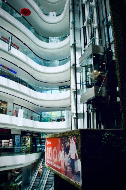 Shopping centre in Tirana, Albania - Gerry Atkinson