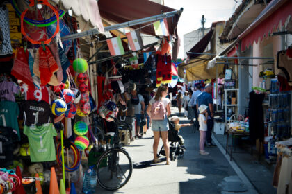 Market in Tirana,Albania - Gerry Atkinson