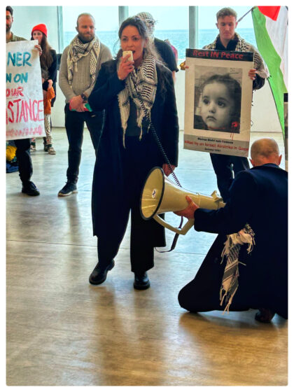 Justice for Palestine Demonstration- Gerry Atkinson